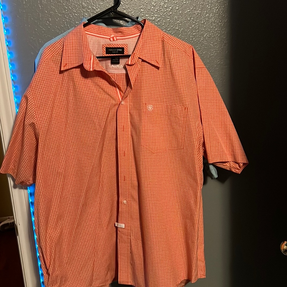 Used once Button up Polo
